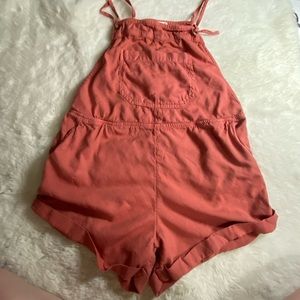 coral billabong wild pursuit romper
